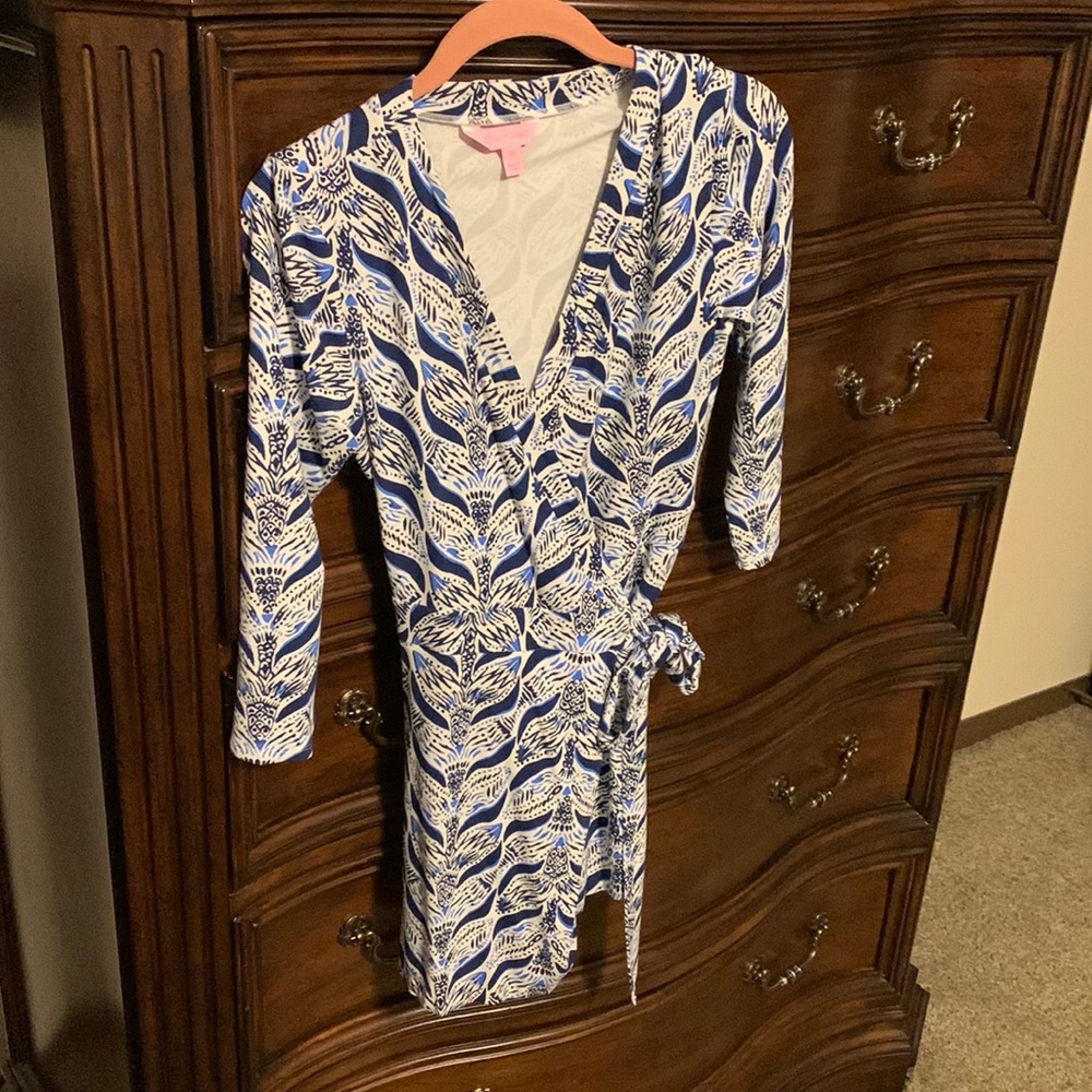 Lilly Pulitzer Karlie wrap romper